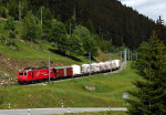 Lokomotiva: HGe 4/4 101 | Vlak: G 4861 ( Disentis/Muster - Sedrun ) | Msto a datum: Sedrun 03.06.2009